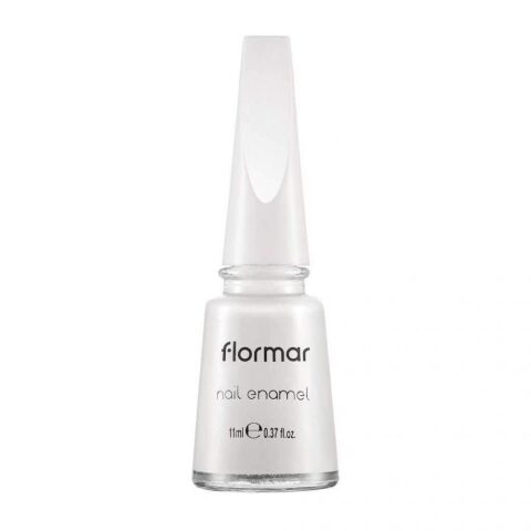 طلاء أظافر فلورمار (BRIGHT WHITE - BRIGHT COLOR 400) 11 مل