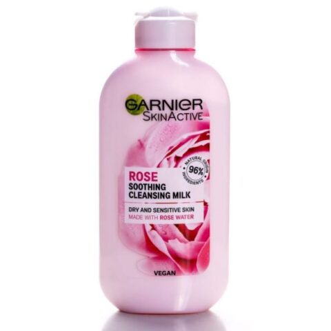 Garnier makeup remover milk dry and sensitive skin مزيل مكياج غارنييه بالحليب للبشرة الجافة والحساسة