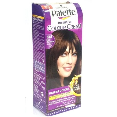 Shwarzkopf Palette Colour Cream شوارزكوف باليت صبغة شعر رقم3.65