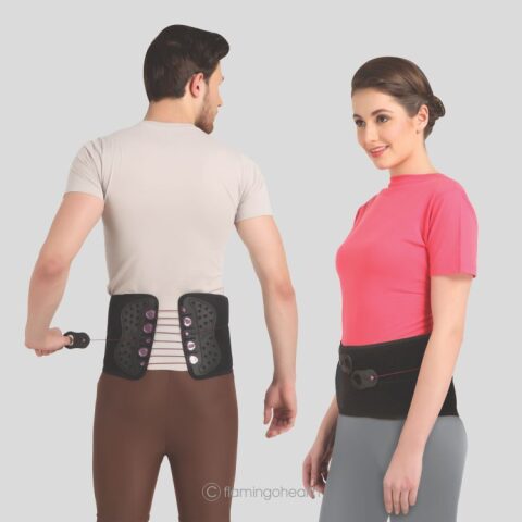 حزام الظهر الدانتيل - Lacepull back belt