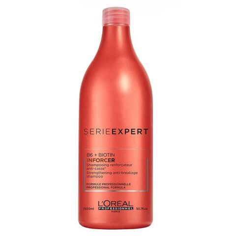 LOREAL Serie Expert Inforcer B6 Biotin Shampoo 1500ml شامبو بيوتين من لوريال سيري إكسبرت إنفورسر بي 6 1500 مل