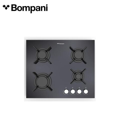 Bompani Built in Hob 60cm Black بومباني طباخ غاز 60 سم أسود سيكوريت