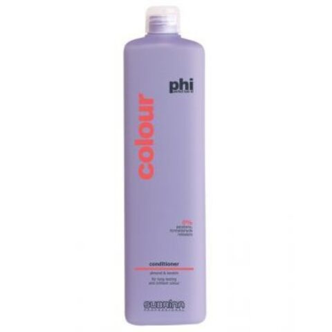 Subrina PHI Colour Conditioner 1000ML بلسم للشعر المصبوغ بخلاصة اللوز والكيراتين 1000 مل