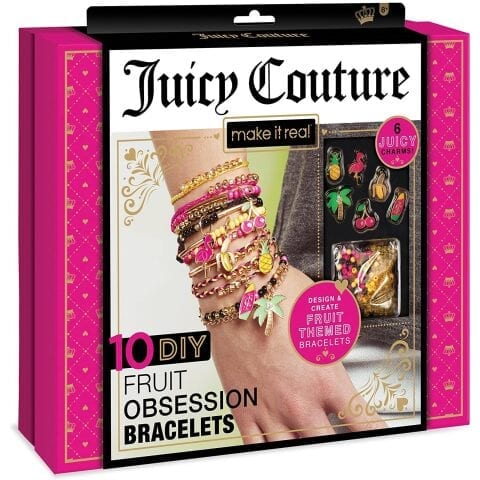 Make It Real Juicy Couture 10 DIY Fruit Obsessions Bracelets لعبة لصنع الأساور من ميك ات ريل