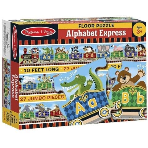 (لعيه) ALPHABET EXPRESS FLOOR PUZZLE (27 PC)