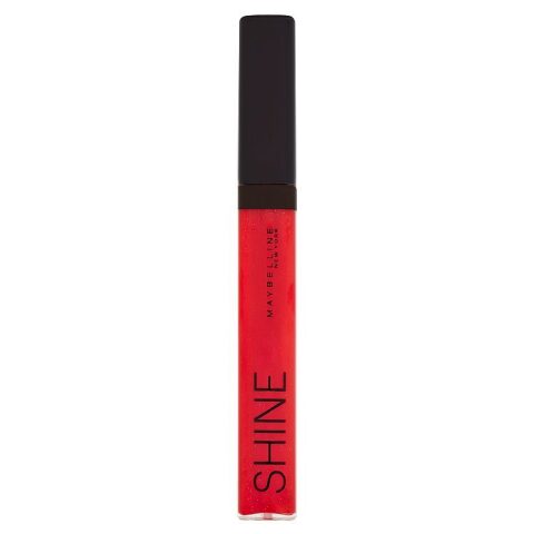 Maybelline Lip Gloss Shine Lip Gloss 130 Gleaming Grenadine ملمع الشفاه مايبيلين ملمع شفاه لامع 130 جلامينج غرينادين