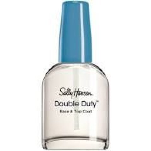 SALLY HANSEN DOUBLE DUTY BASE & TOP COAT سالي هانسن اساس وملمع بيس كوت و توب كوت