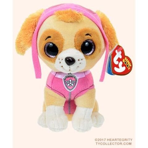 (لعبه)BEANIE BOOS PAW PATROL SKYE REG 6IN