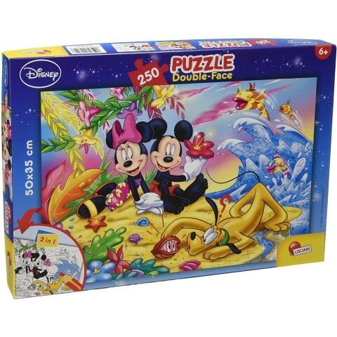 (لعبه) PUZZLE DF PLUS 250 MICKEY MOUSE - ON THE BEACH
