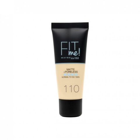 Maybelline كريم أساس غير اللاّمع fit me رقم 110