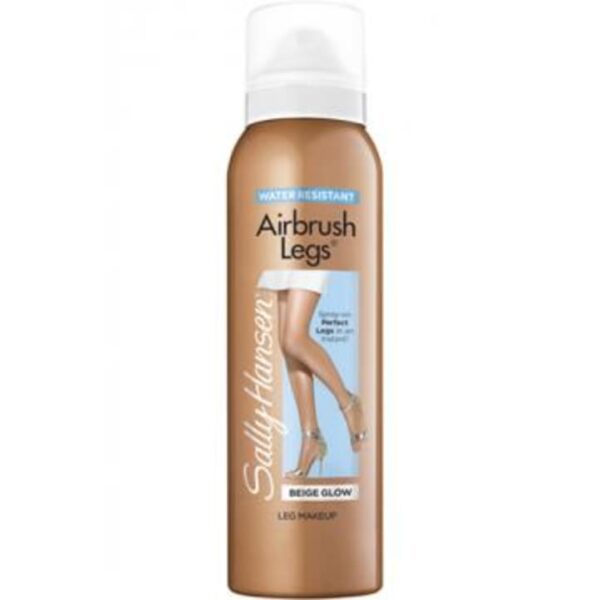 Sally Hansen Airbrush Legs, Water resistant - Tan glow سالي هانسن بخاخ خافي عيوب الأرجل مقاومة للماء توهج تان