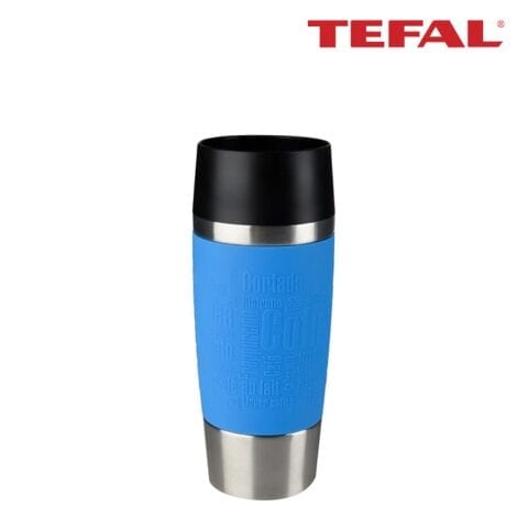 TRAVEL MUG 0.36L BLUE SILVER تيفال ماج حراري ازرق