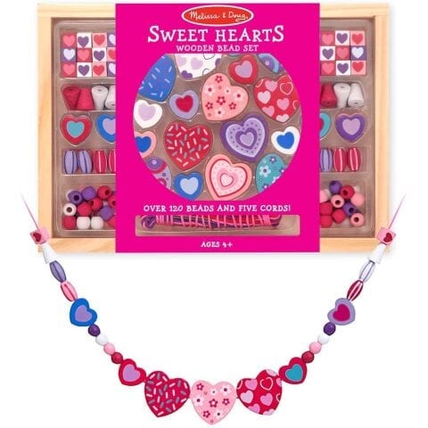 (لعبه) SWEET HEARTS BEAD SET
