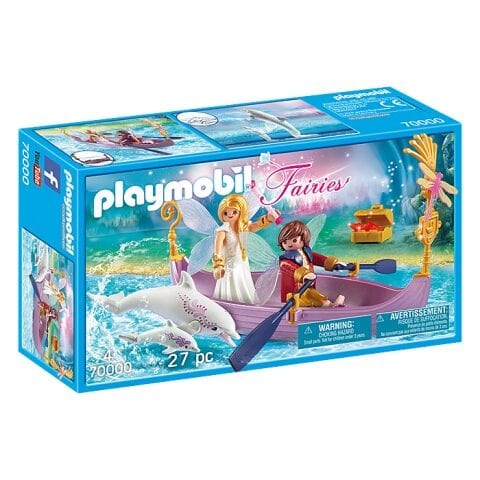 Playmobil Romantic Fairy Boat 27 Pcs For Children بلاي موبيل قارب الجنية الرومانسي 27 قطعة للأطفال