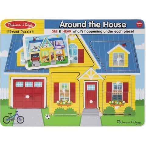 (لعبه)AROUND THE HOUSE SOUND PUZZLE