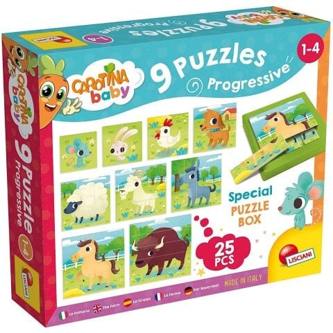 CAROTINA BABY 9 PROGRESSIVE PUZZLES - LA FERME لعبه كاروتين بيبي 9 بازل - لا فيرمي