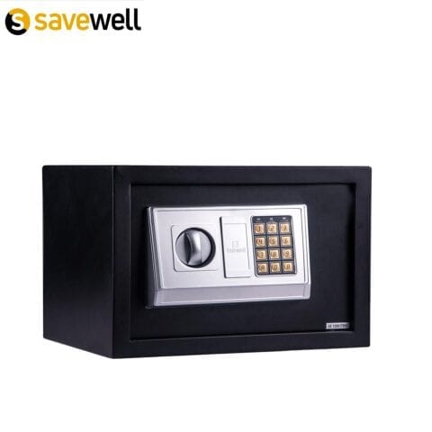 Electronic safe Black color خزنة الكترونية لون اسود