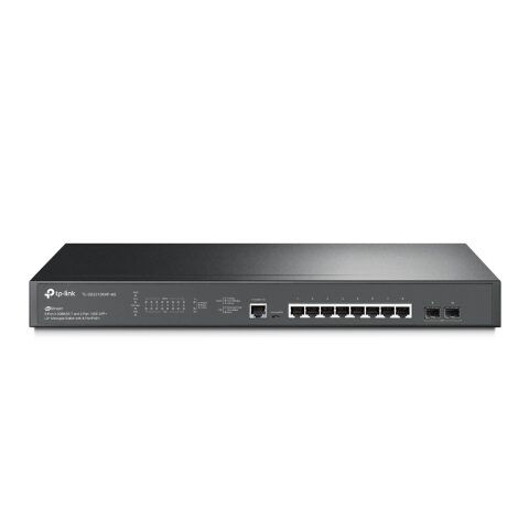 Tp-link TL-SG3210XHP-M2 JetStream 8-Port 2.5GBASE-T and 2-Port 10GE SFP+ L2+ Managed Switch with 8-Port PoE موزع شبكات