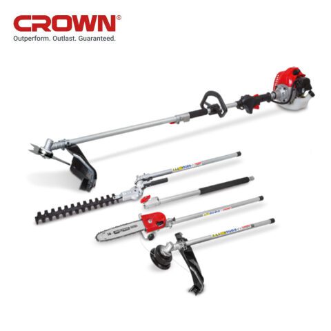 Crown MULTI-FUNCTION GARDEN TOOL ماكنة جز عشب متعددة الاغراض 4*1 (900 واط)