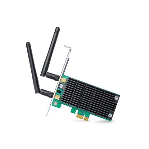 TP LINK Archer T6E AC1300 Wireless Dual Band PCI Express Adapter تي بي لينك ارتشر محول لاسلكي