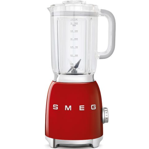SMEG BLENDER RED خلاط سميغ لون أحمر سعة 1.5 لتر 800 واط