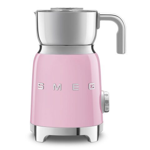 Milk Frother Pink جهاز صنع رغوة الحليب SMEG