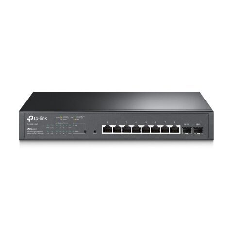 Tp-link TL-SG2210P JetStream 10-Port Gigabit Smart Switch with 8-Port PoE موزع شبكات