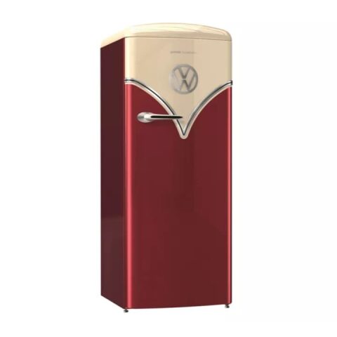 Gorenje Refrigerator 260 Liter Red ثلاجة جورينيا 260 لتر لون احمر A+++
