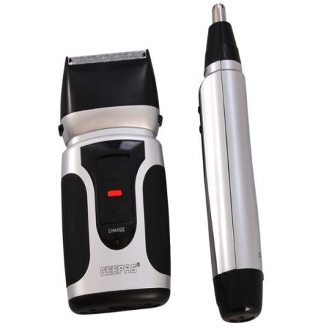 Geepas Black Rechargeable Shaver For Men GSR110 جيباس ماكينة حلاقة شحن