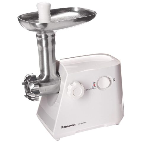 Panasonic Meat Grinder 1300W WHITE MK-MG1360WTN باناسونيك فرامة لحمة بقوة 1300 واط