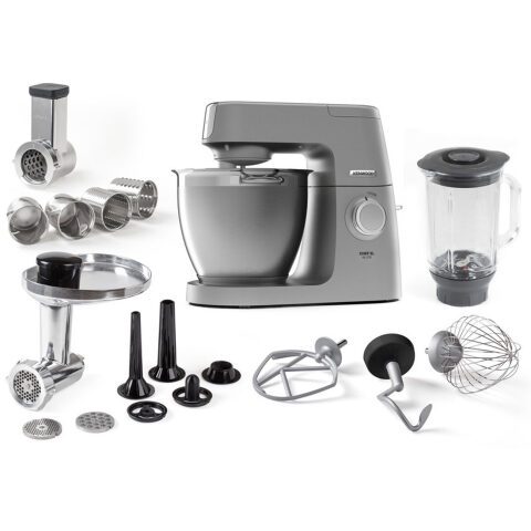Kenwood Chef XL KVL4220S Stand Mixer, 6.7 Ltr Bowl, 1200W محضرة طعام كينوود