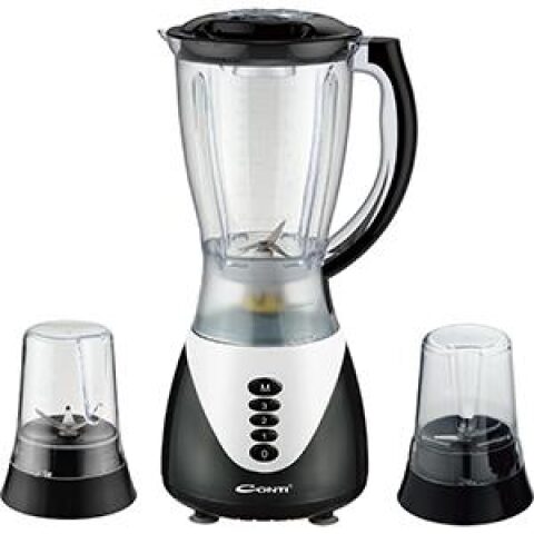 Conti Blender 350W – 3 Speeds + Pulse خلاط كونتي 350 واط مع 3 إعدادات سرعة ونبض TB-9354-B
