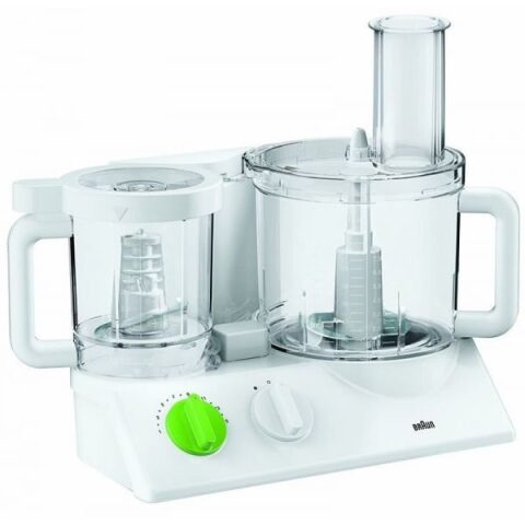 Braun Food processor 600 W White FX3030-FB محضرة طعام براون 600 واط