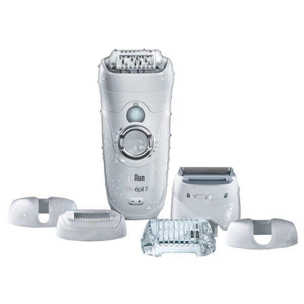 Braun SE7-561 Silk-epil 7 Wet & Dry Epilator براون سيلك ابيل 7 لنزع الشعر الجاف والمبلل للنساء