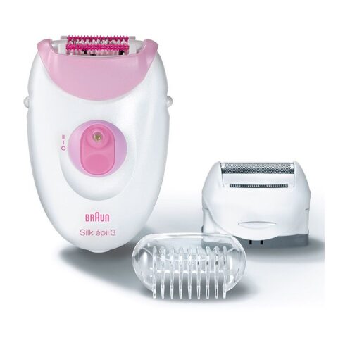 Braun SE3270 Silk-épil 3 Leg and Body Epilator and Shaver براون سيلك ابيل 3, لنزع الشعر الجاف للنساء