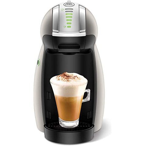 Nescafe Dolce Gusto GENIO2 TIT1 Coffee Machine, 1500 Watt, 1 Liter, Silver نسكافيه دولتشي غوستو ماكينة صنع القهوة,1500 واط