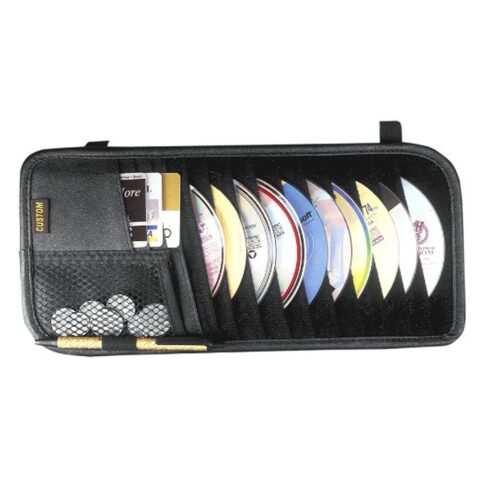 Multifunctional bag holder on the sun shield حامل شنطة متعدد المهام على الشمسية