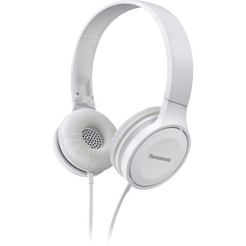 Panasonic RP-HF100M On-Ear, Ultra White, microphone, foldable سماعات أذن سلكية باناسونيك