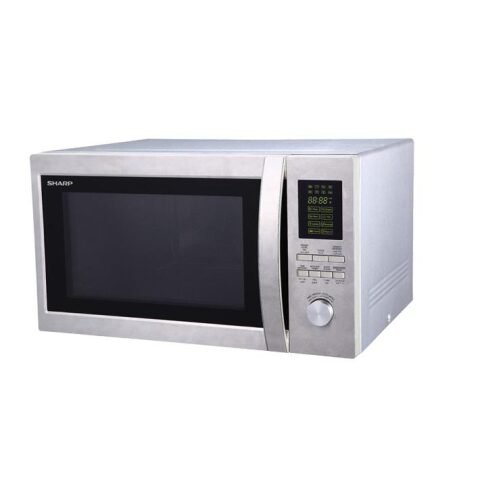 SHARP MICROWAVE 43L R-45BR/BT (ST) مايكروويف شارب 43 لتر ستانلس ستيل 1100 واط