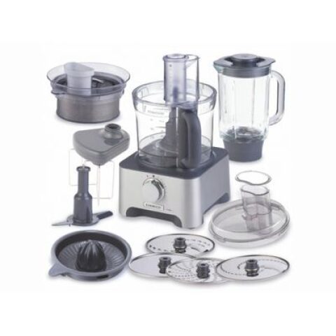 Kenwood food processor, 1000 W, 3 L, silver كينوود محضرة طعام,1000 واط,3 لتر, لون فضي