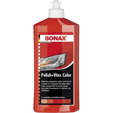 Sonax Polish سوناكس بولش واكس جميع درجات الأحمر