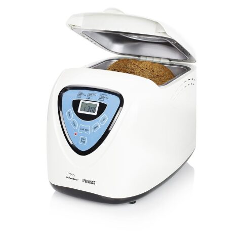 Princess 01.152006.01.001 Bread Maker Wake Up برينسيس صانع الخبز 600 واط 15 برنامج سعة 900 جرام