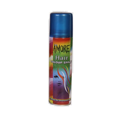 Hair Spray Color Blue سبري الوان للشعر مؤقت ازرق