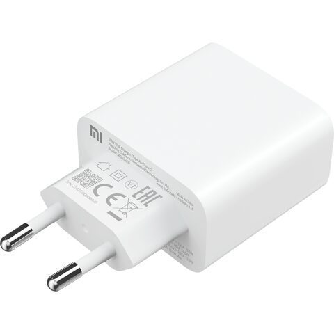 Xiaomi Mi 33W Wall Charger Type-A + Type-C شاومي شاحن جداري بنظامين تايب سي و تايب أي
