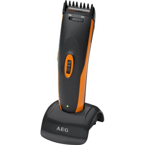 AEG HSM/R 5597 NE Hair and Beard Trimmer with Nose and Ear Hair Clippers 520597 ماكينة تهذيب الشعر واللحية مع ماكينة قص شعر الأنف والأذن من ايه اي جي
