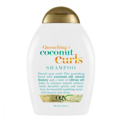 OGX Coconut Curls Shampoo No Sulfates 385ml أو جي إكس شامبو جوز الهند كيرلز بدون كبريتات