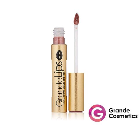 Grande Natural Grandelips Plumping Liquid Lipstick Metallic Matte Cosmetics أحمر شفاه سائل من غراندي ناتشورال غرانديليبس بلامبينج مستحضرات التجميل غير اللامعة