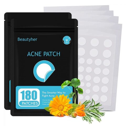 Beautyher Pimple Patches Acne Patches, 180 Patches لصقات حب الشباب من بيوتيهير ، 180 لصقة
