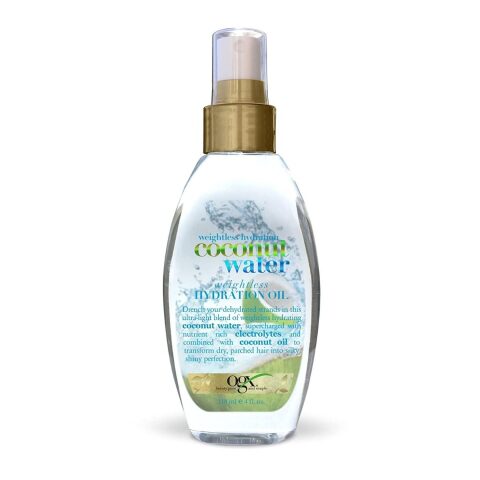 OGX Weightless Hydration Coconut Water Oil 113ml او جي اكس زيت جوز الهند سيروم