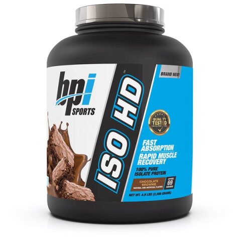 BPI Sports ISO HD Isolate Protein 5 Lb بي بي آي سبورتس إيزو إتش دي ايزوليت بروتين مصل الحليب النقي المعزول 5 رطل